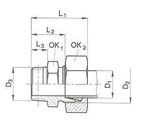 Uvrtni priključci B-GE-M keg.