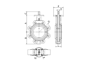 Butterfly Valve Lug Type, L2