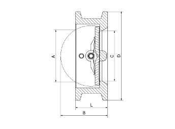 Dual Plate Check Valve, N5
