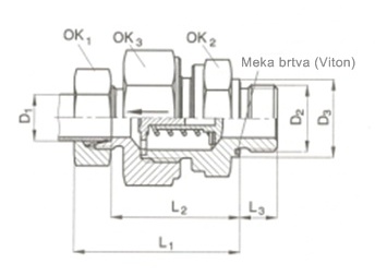 Válvulas de retención B-RHV-M-WD
