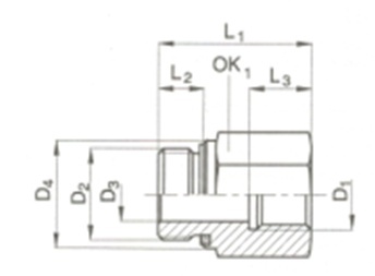 Adaptateur-réducteur B-RI-WD (b)